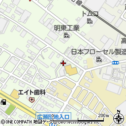群馬県前橋市天川大島町1367-13周辺の地図
