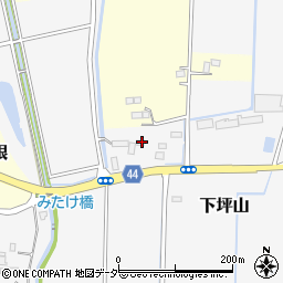 栃木県下野市下坪山8周辺の地図