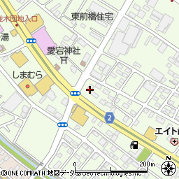 セブンイレブン前橋天川大島店周辺の地図