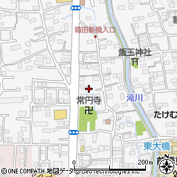 群馬県前橋市箱田町1591周辺の地図