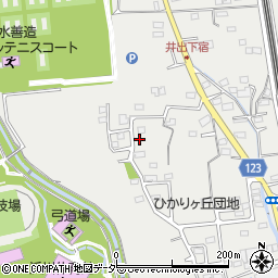 群馬県高崎市井出町521-1周辺の地図