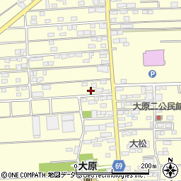 群馬県太田市大原町1200周辺の地図