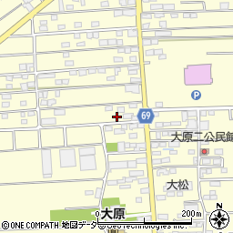 群馬県太田市大原町1200周辺の地図