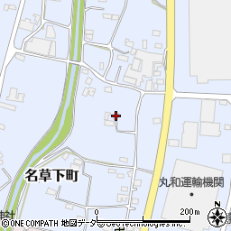 栃木県足利市名草下町147-2周辺の地図