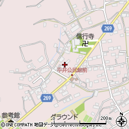 栃木県栃木市平井町762周辺の地図