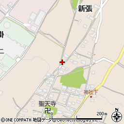 長野県東御市新張981周辺の地図