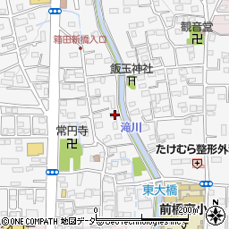 群馬県前橋市箱田町1595周辺の地図