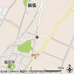 長野県東御市新張975周辺の地図