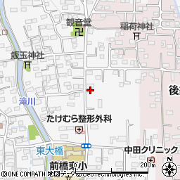 群馬県前橋市箱田町1017周辺の地図