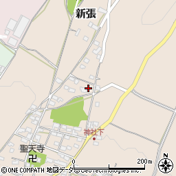 長野県東御市新張984周辺の地図