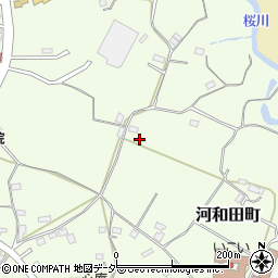 茨城県水戸市河和田町688周辺の地図