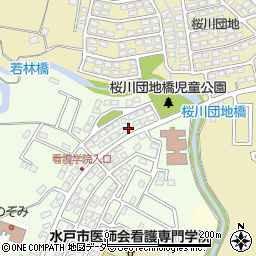 茨城県水戸市河和田町56-140周辺の地図