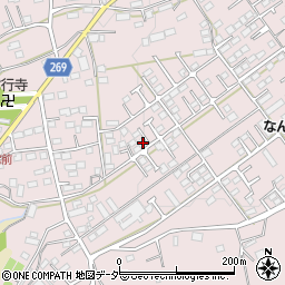栃木県栃木市平井町256周辺の地図