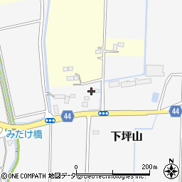 栃木県下野市下坪山484周辺の地図