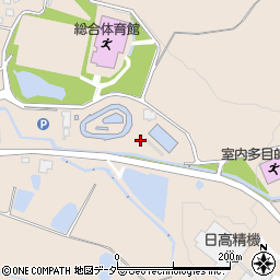 上田市自然運動公園プール周辺の地図