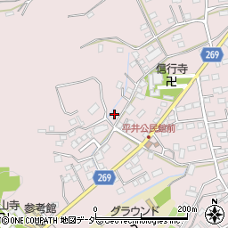 栃木県栃木市平井町764周辺の地図