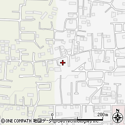 群馬県前橋市箱田町55周辺の地図