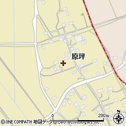 茨城県笠間市小原521周辺の地図