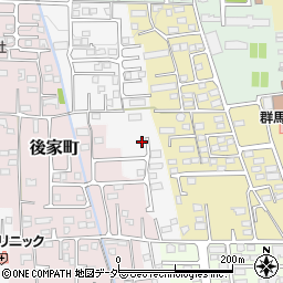 群馬県前橋市箱田町749周辺の地図