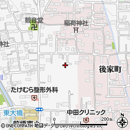 群馬県前橋市箱田町1009-7周辺の地図