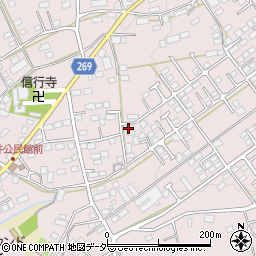 栃木県栃木市平井町259周辺の地図