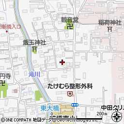 群馬県前橋市箱田町1496-2周辺の地図