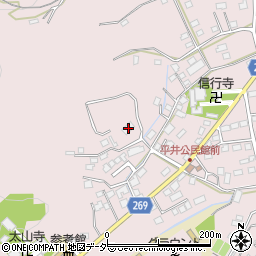 栃木県栃木市平井町746周辺の地図