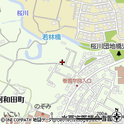 茨城県水戸市河和田町72-3周辺の地図