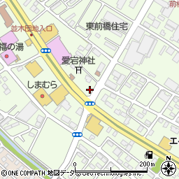 ほっともっと 前橋天川店周辺の地図