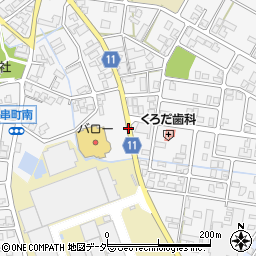 串東口周辺の地図