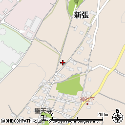 長野県東御市新張981-2周辺の地図