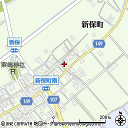 石川県加賀市新保町ル31周辺の地図