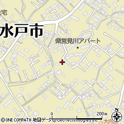 茨城県水戸市見川3丁目618-8周辺の地図