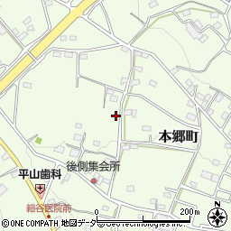 群馬県高崎市本郷町1479周辺の地図