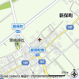石川県加賀市新保町ル80周辺の地図