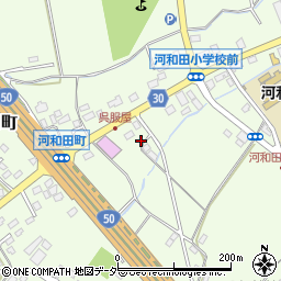 茨城県水戸市河和田町1153周辺の地図