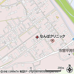 栃木県栃木市平井町298周辺の地図