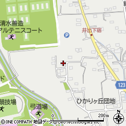 群馬県高崎市井出町528周辺の地図