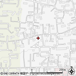 群馬県前橋市箱田町59-15周辺の地図