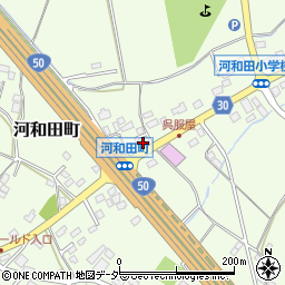 茨城県水戸市河和田町3024周辺の地図