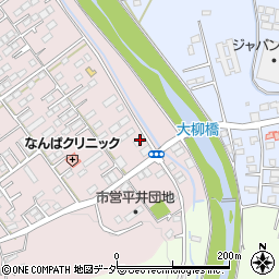 栃木県栃木市平井町148周辺の地図