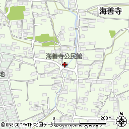 長野県東御市海善寺834周辺の地図