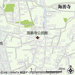 海善寺公民館周辺の地図