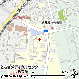 栃木県栃木市大平町牛久653周辺の地図