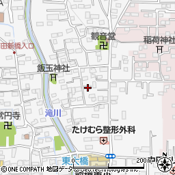 群馬県前橋市箱田町1500周辺の地図