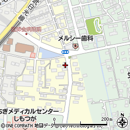 栃木県栃木市大平町牛久464周辺の地図