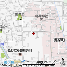 群馬県前橋市箱田町1013周辺の地図