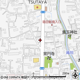 群馬県前橋市箱田町1584-1周辺の地図