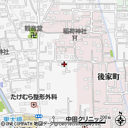 群馬県前橋市箱田町1009-5周辺の地図