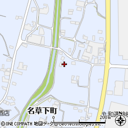 栃木県足利市名草下町158周辺の地図